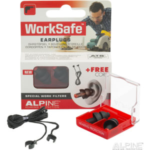 Alpine WorkSafe earplugs
