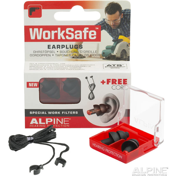 Alpine WorkSafe earplugs