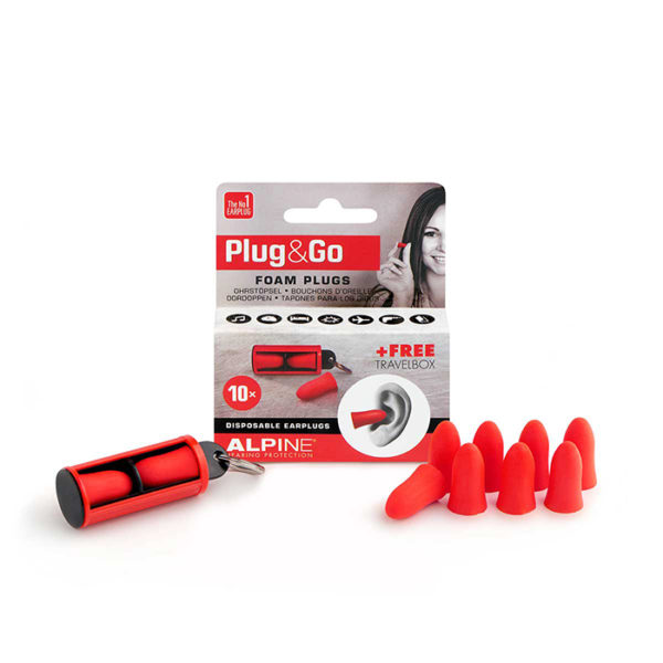 Plug&GO disposable earplugs