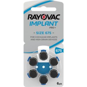 Rayovac 675 cochlear