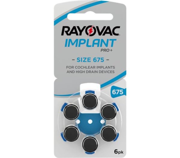 Rayovac 675 cochlear